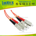 Multimode SC/SC fiber optic cable, Duplex, 50/125, OM2